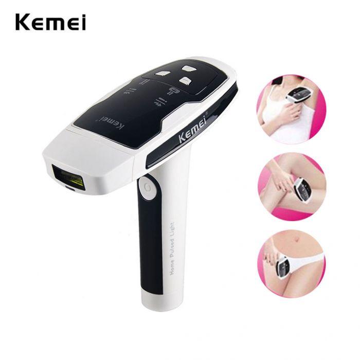 Kemei Km-6812 Laser Epilator Photon Pulsed Light Painless Permanent Hair Removal Device Rechargeable epilator