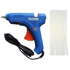 Electric Hot Glue Gun With 10Pcs Glue Sticks 80W