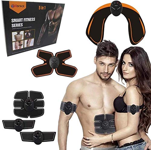 Smart Fitness Ems Series 5 In 1 Toning Belt Fitness Apparatus For Men Women